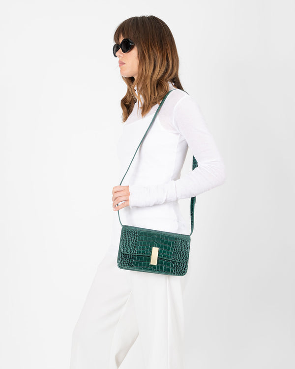 BLAKE - Vert - Embossé Crocodile