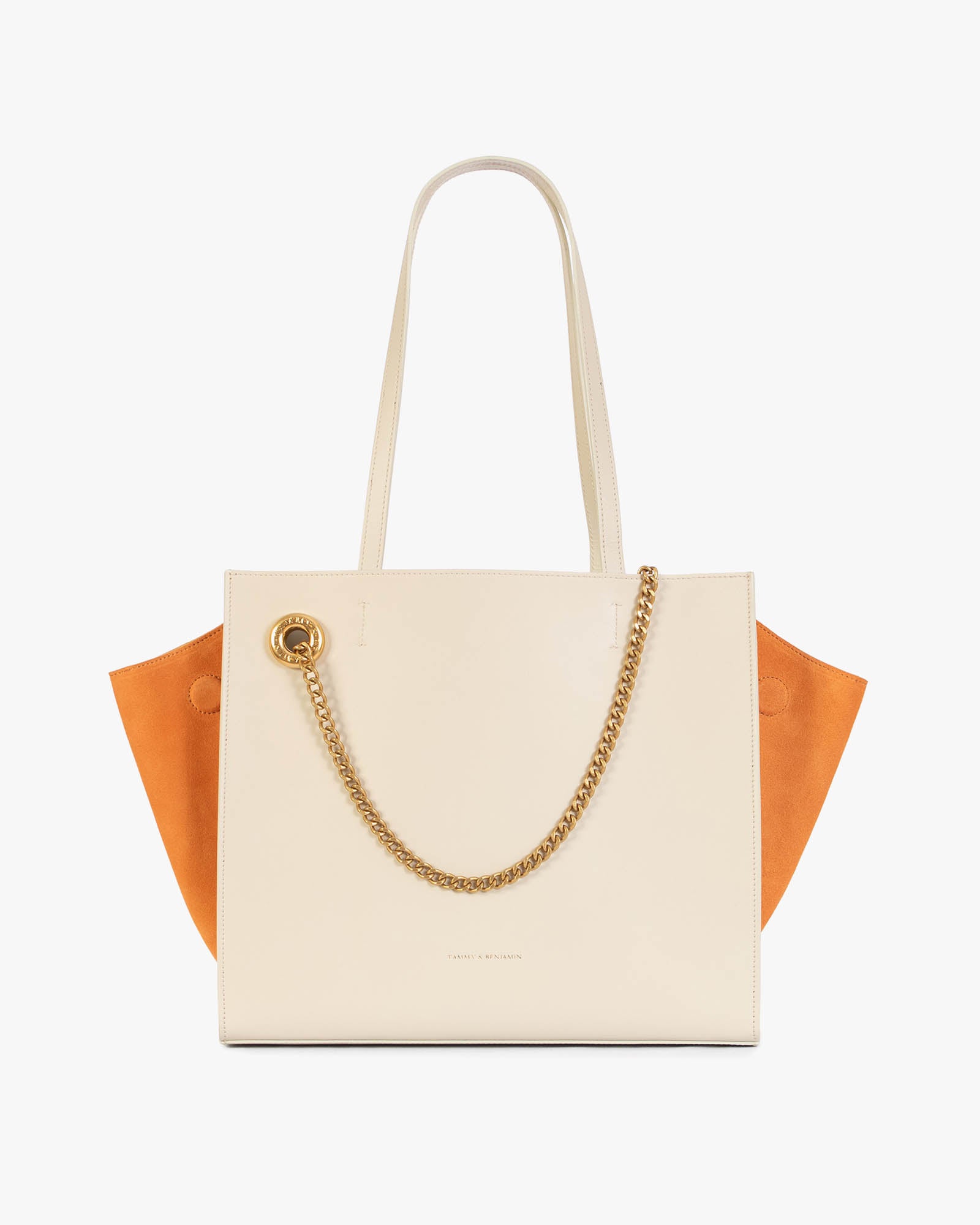LEXI - Taupe and Orange