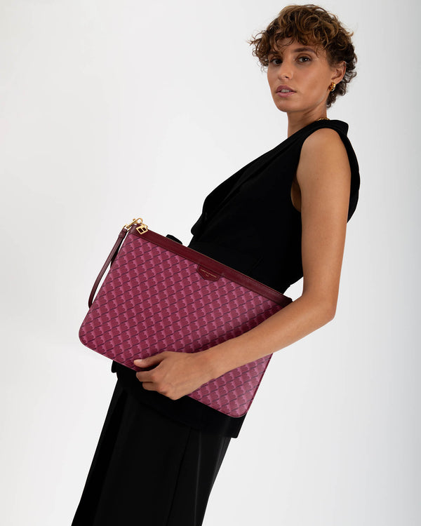 POCHETTE GM MONOGRAM - Bordeaux
