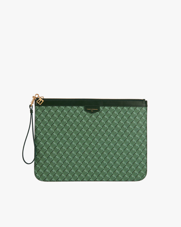 POCHETTE GM MONOGRAM - Verte