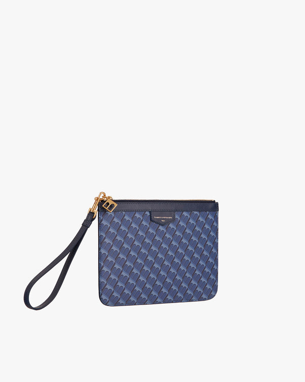 POCHETTE PM MONOGRAM - Bleu