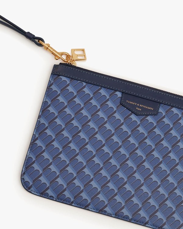 POCHETTE PM MONOGRAM - Bleu
