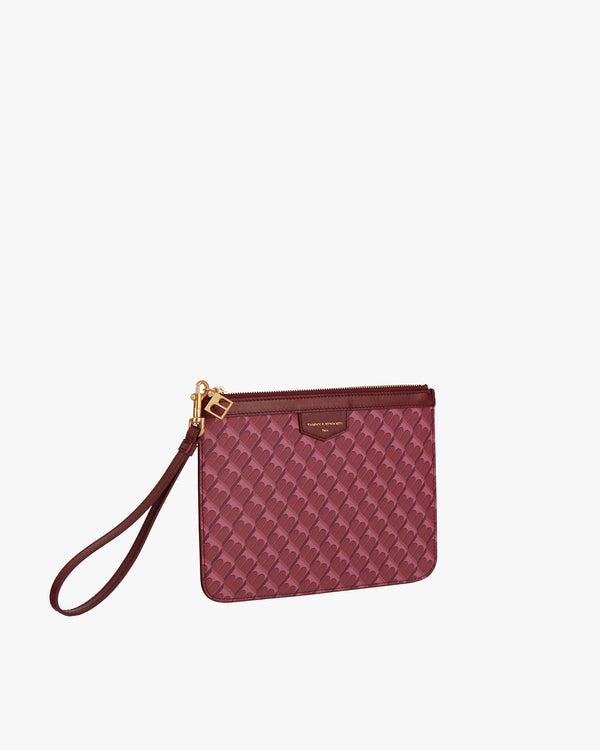 POCHETTE PM MONOGRAM - Bordeaux
