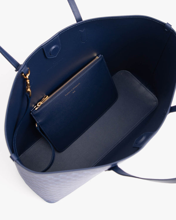 TOTE MONOGRAM - Bleu