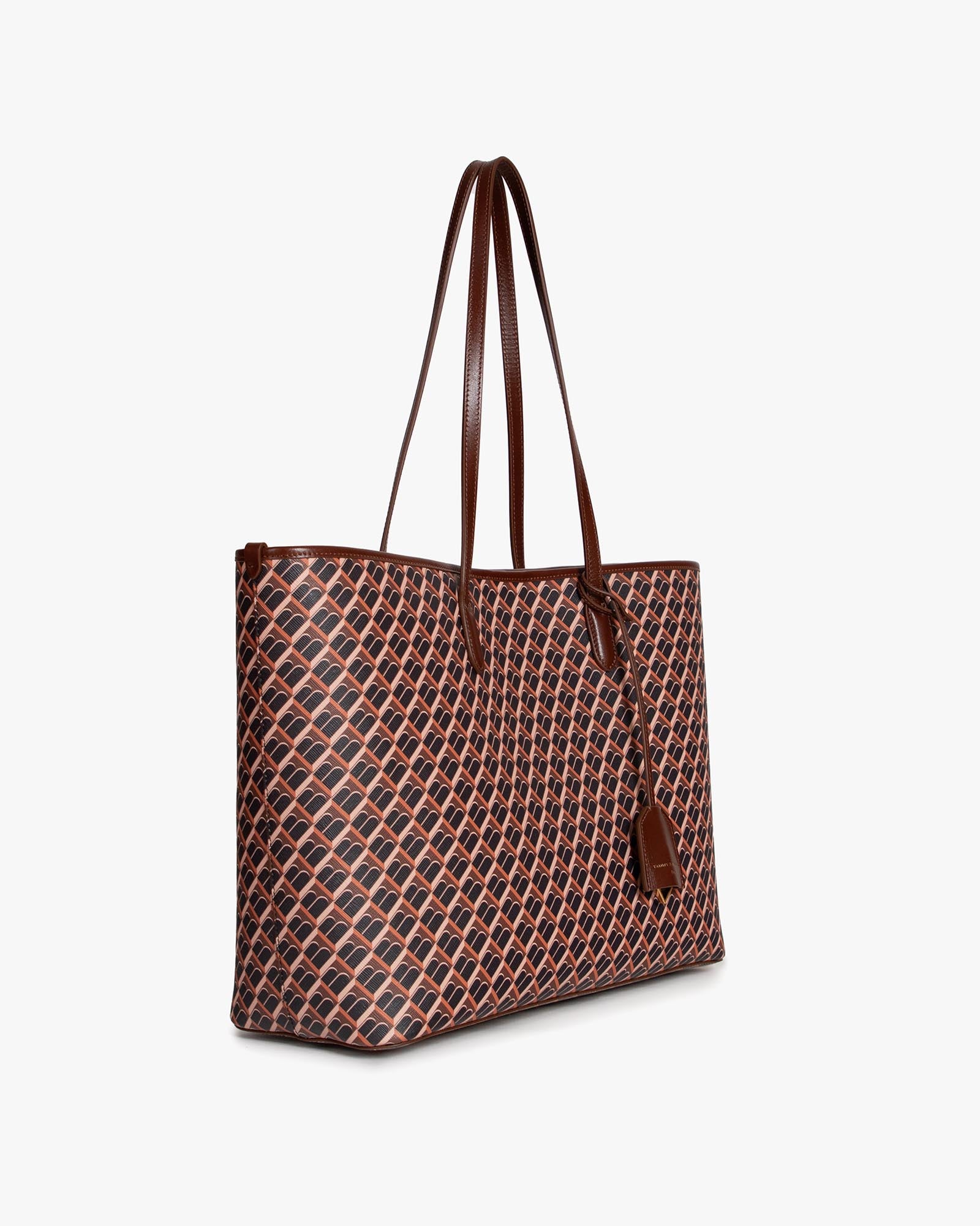 TOTE MONOGRAM PM - Brun