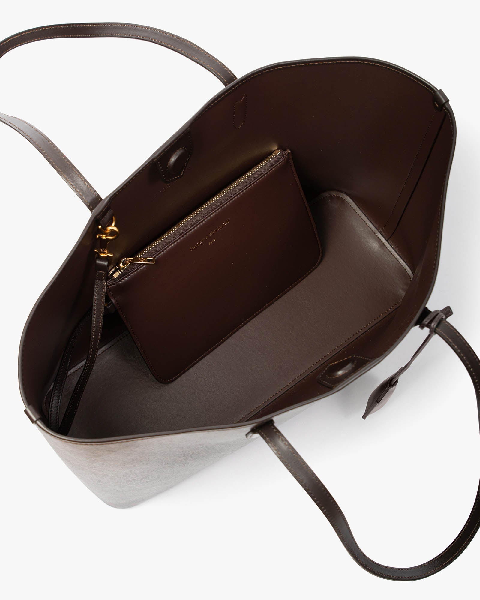 TOTE MONOGRAM - Chocolat