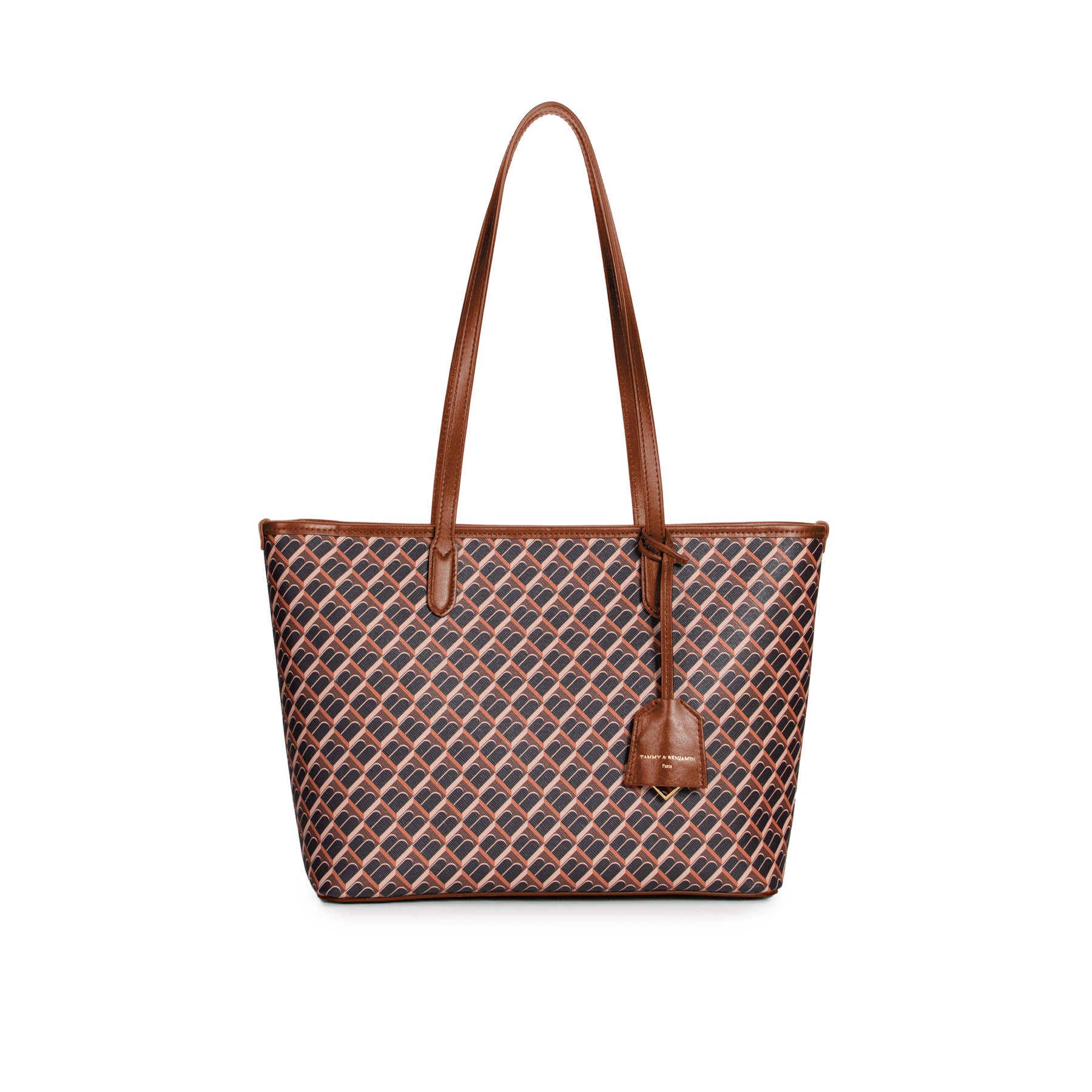 TOTE MONOGRAM PM - Brun