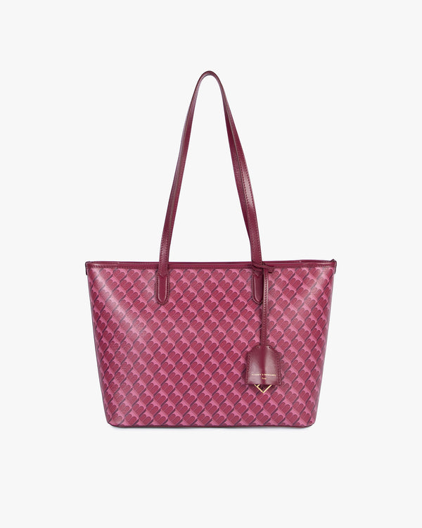 TOTE MONOGRAM PM - Bordeaux