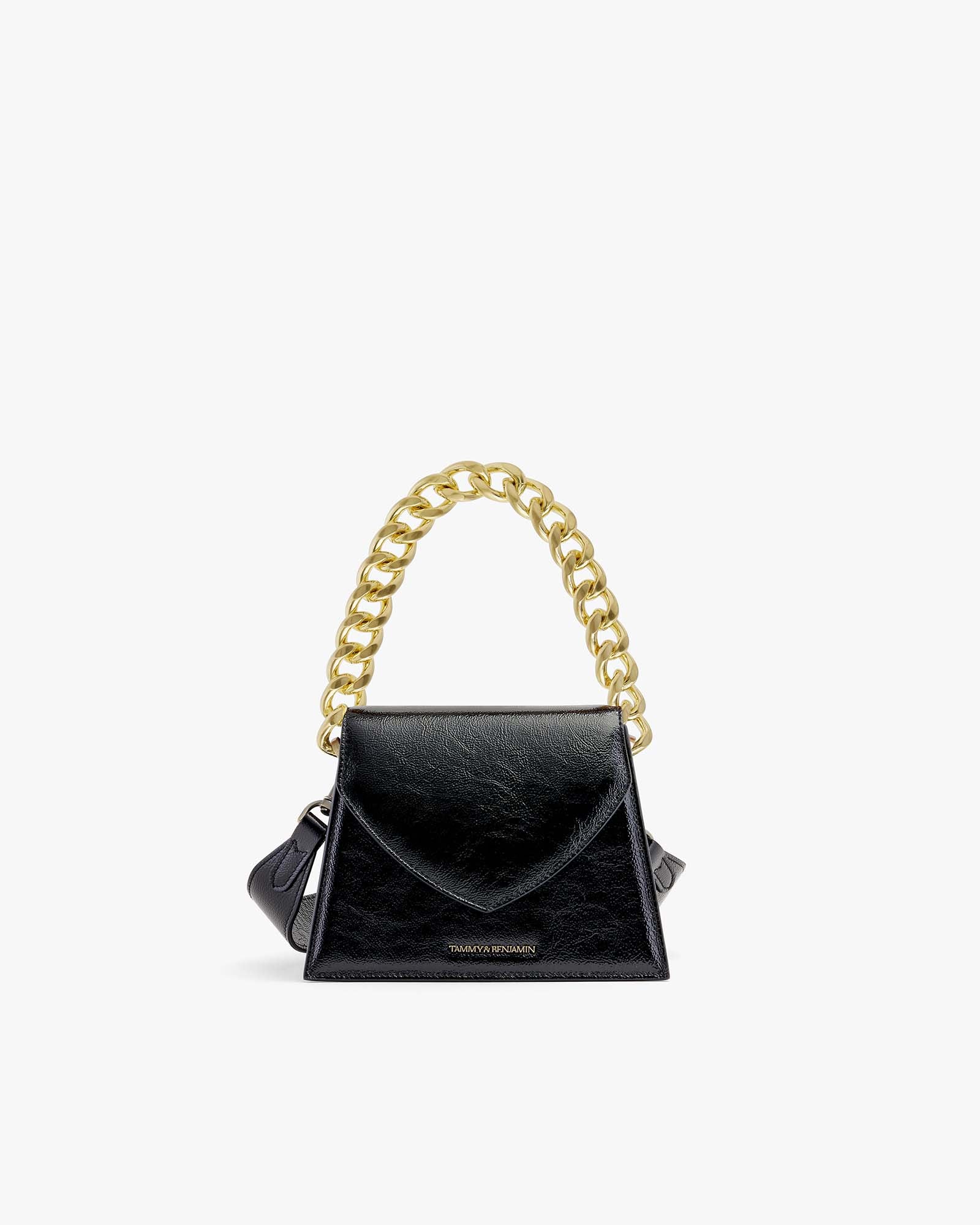 GABRIELLE - Noir naplak|upsale-option--chaine-40-cm-metal-dore-1