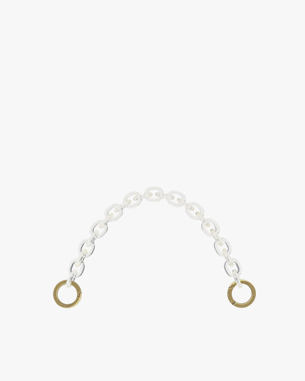 CHAÎNE COURTE - Résine transparente