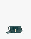 BLAKE - Green - Crocodile embossed