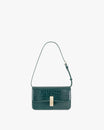 BLAKE - Green - Crocodile embossed