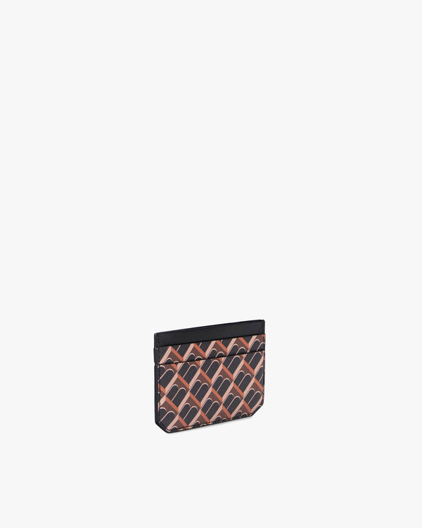 PORTE-CARTES MONOGRAM - Brun et noir