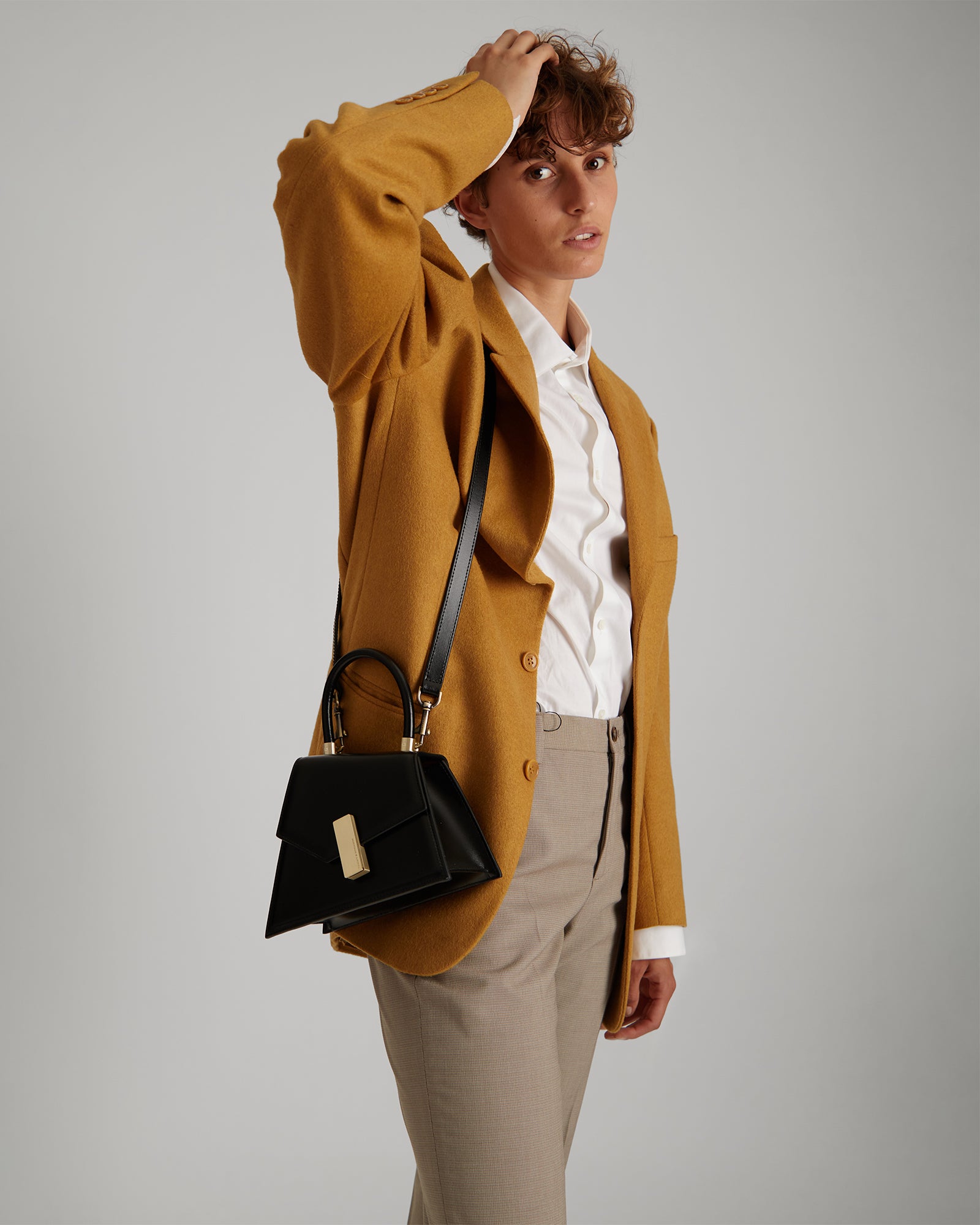 CUBIST MINI - Black vegan - Bradery