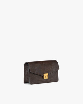 ELEANOR - Brown embossed