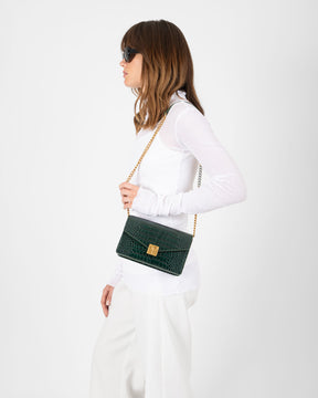 ELEANOR - Green embossed