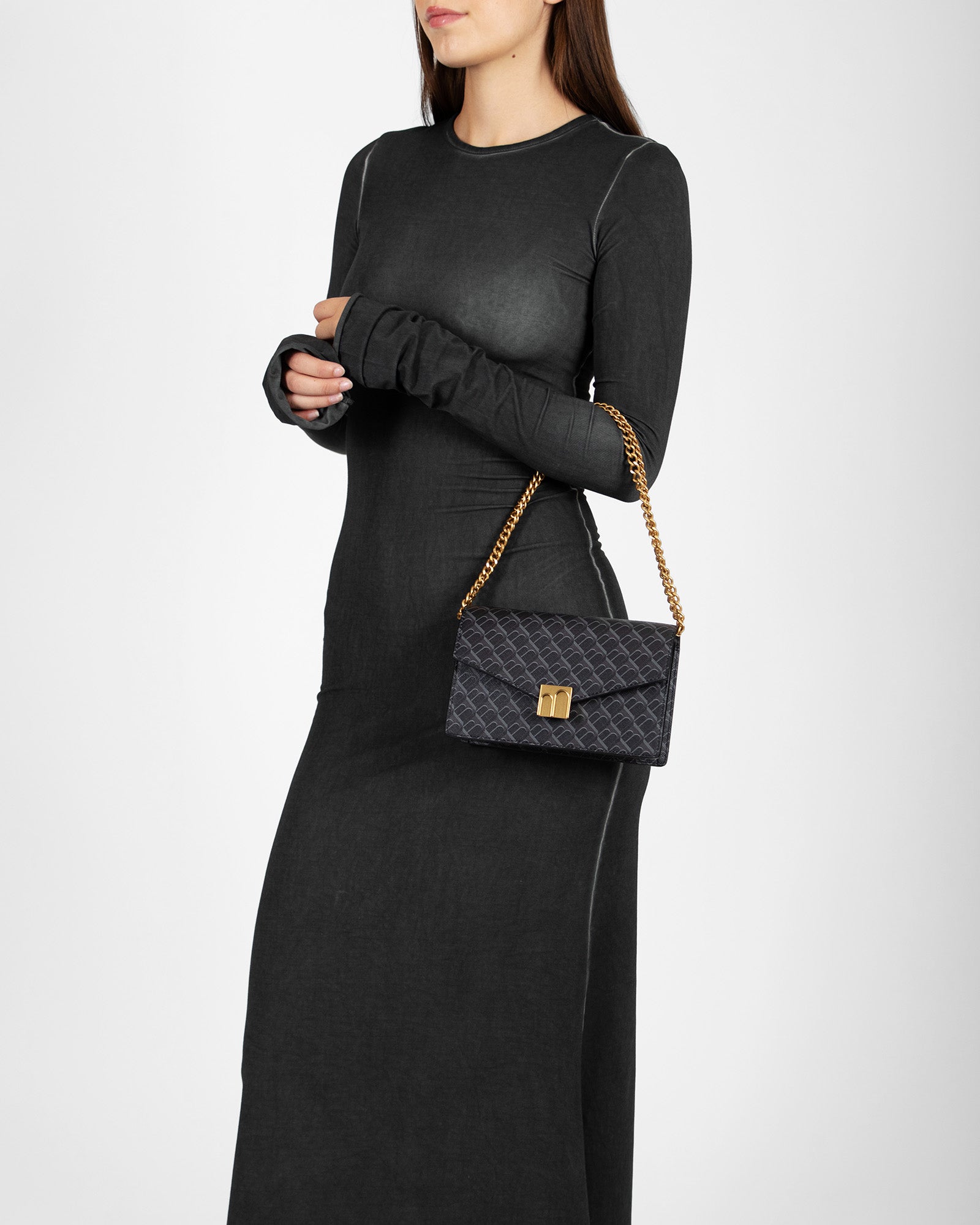 ELEANOR - Black monogram