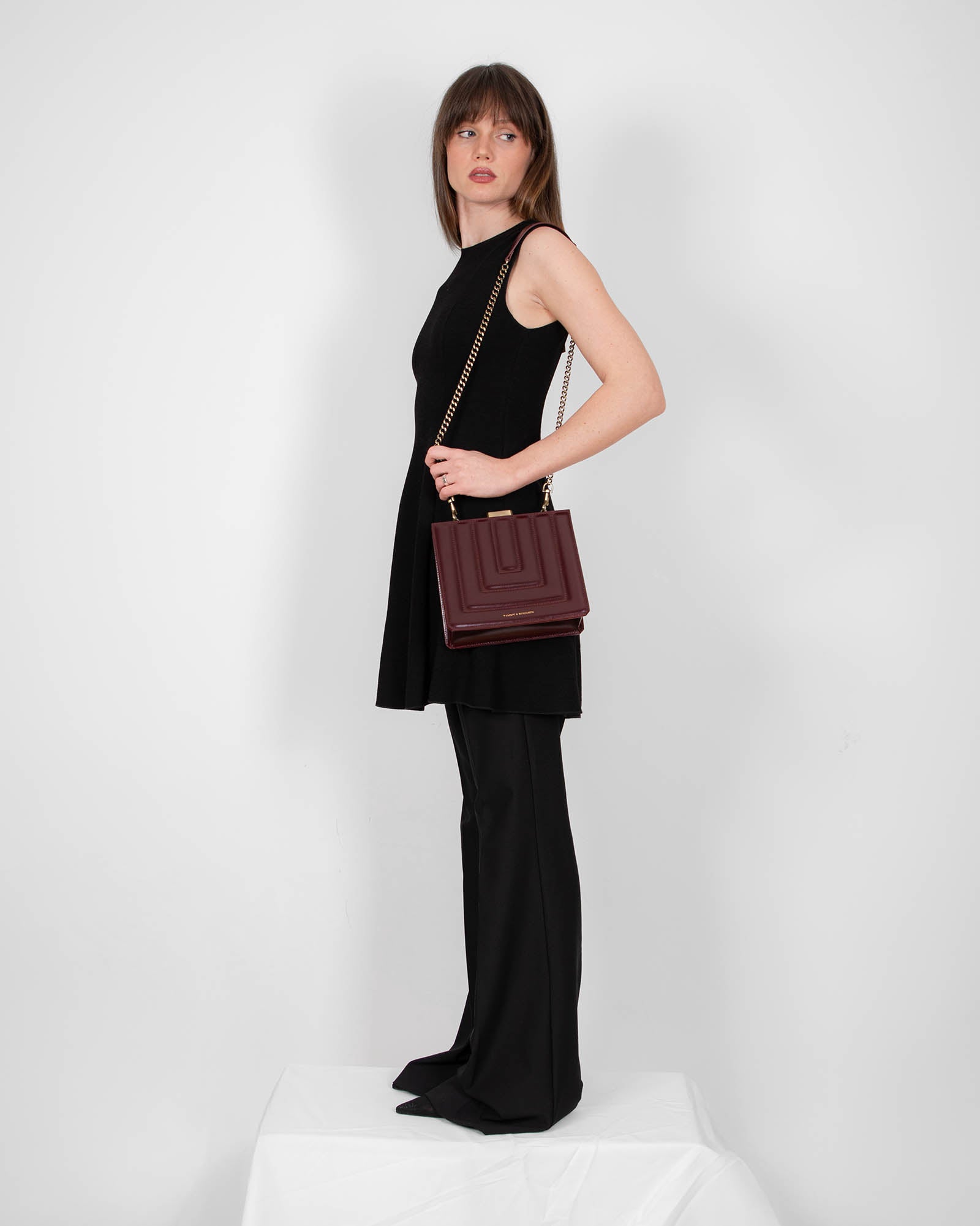 JUDE - Mahogany matelassé