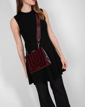 JUDE - Mahogany matelassé