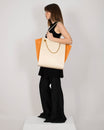 LEXI GM - Ivory & Orange