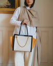 LEXI MM - Canvas & orange