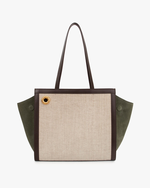 LEXI MM - Canvas & chocolate - Showroom Sale