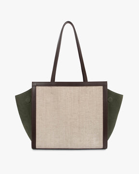 LEXI MM - Canvas & chocolate - Showroom Sale