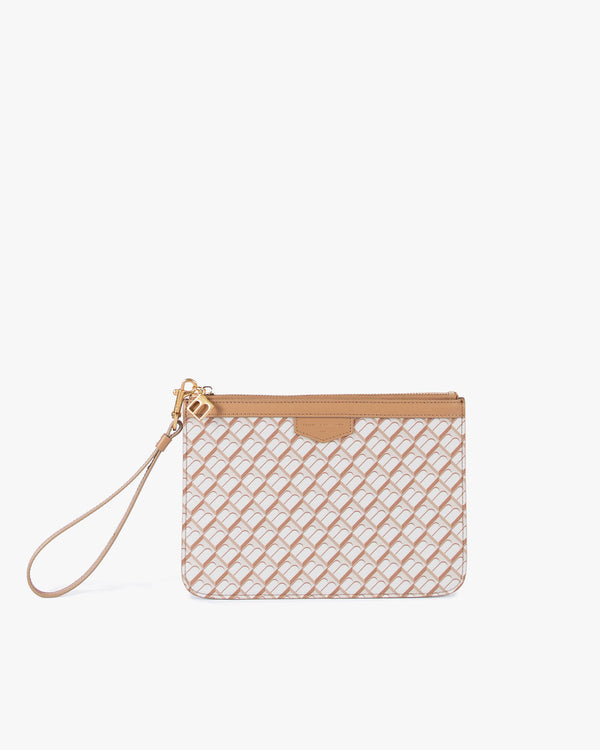 POCHETTE PM MONOGRAM - Tan