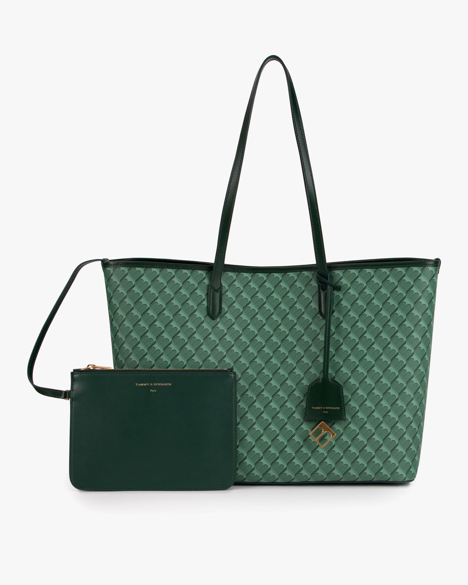 TOTE MONOGRAM - Vert