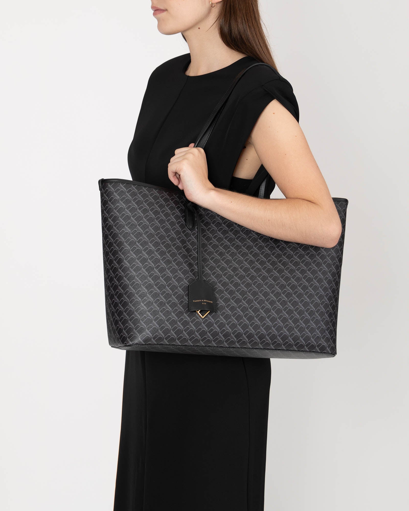 TOTE MONOGRAM - Black