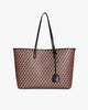 TOTE MONOGRAM - Brun et noir