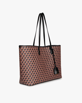 TOTE MONOGRAM - Brun et noir