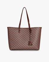 TOTE MONOGRAM - Brun