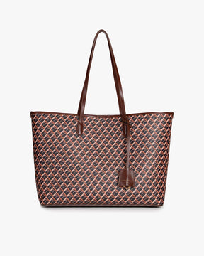 TOTE MONOGRAM PM - Brown