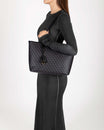 TOTE MONOGRAM PM - Black