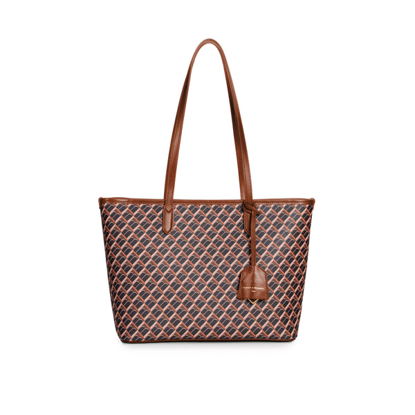 TOTE MONOGRAM PM - Brun