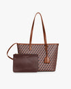 TOTE MONOGRAM PM - Brown