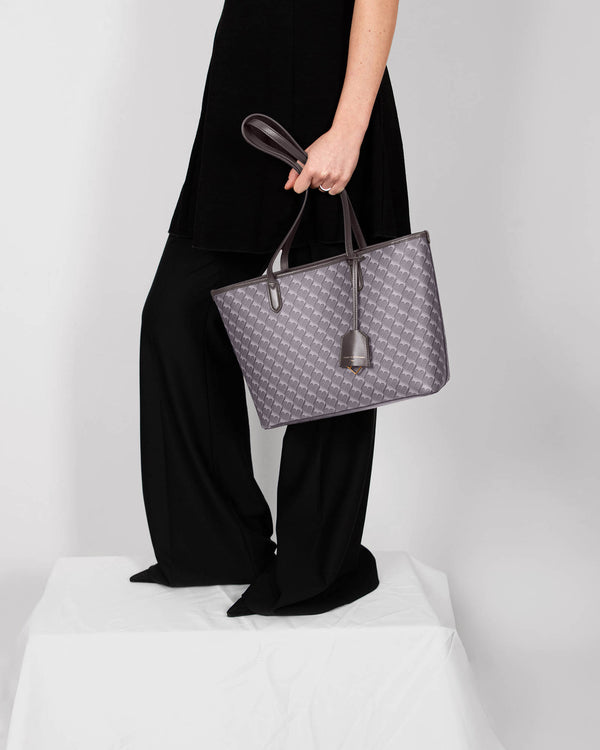 TOTE MONOGRAM PM - Gris