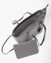 TOTE MONOGRAM - Gris|upsale-option--zippee-sur-toute-la-longueur-gris