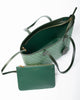 TOTE MONOGRAM - Vert|upsale-option--zippee-sur-toute-la-longueur-vert