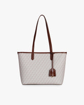 TOTE MONOGRAM PM - Sandstone