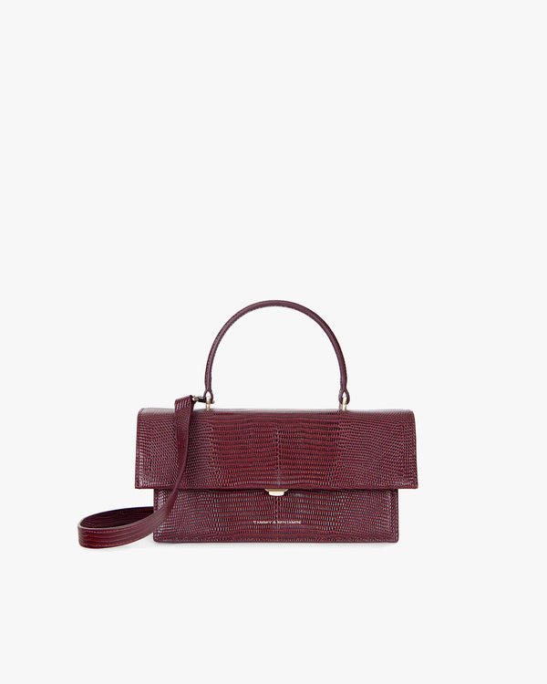 THEA - Burgundy lizard