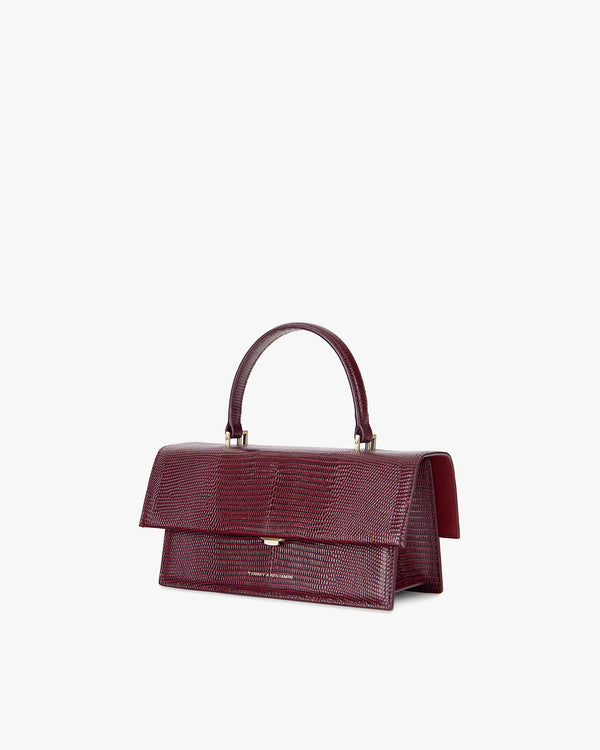 THEA - Burgundy lizard