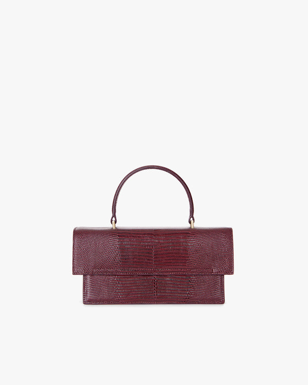 THEA - Burgundy lizard
