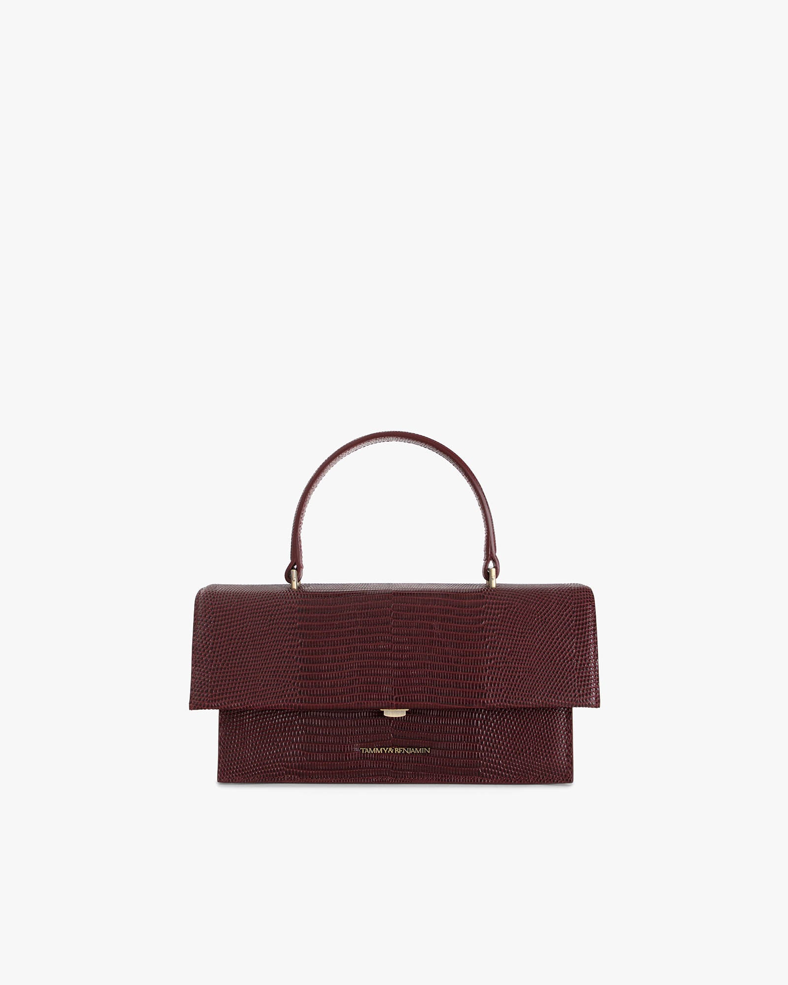 THEA - Mahogany - Embossé Lézard