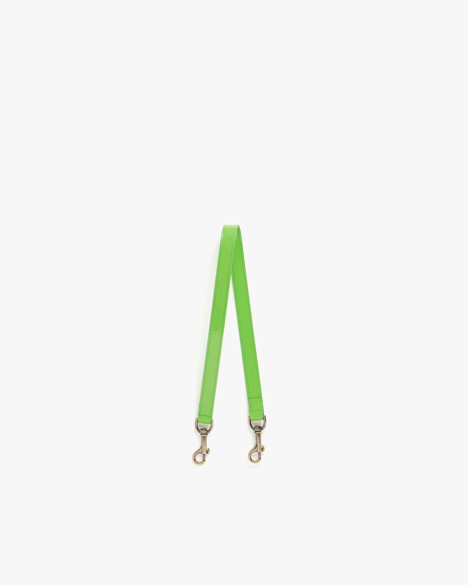 SHORT STRAP - Apple green