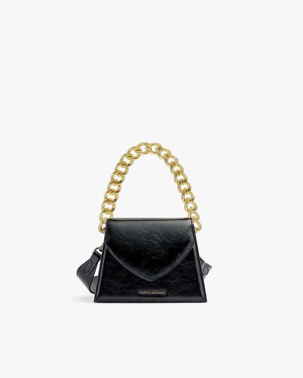 GABRIELLE - Noir naplak|upsale-option--chaine-40-cm-metal-dore-1