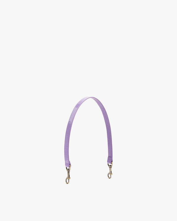 BANDOULIÈRE COURTE - 61 cm - Lilas vernis-