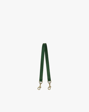 SHORT STRAP - 61 cm - Emerald green