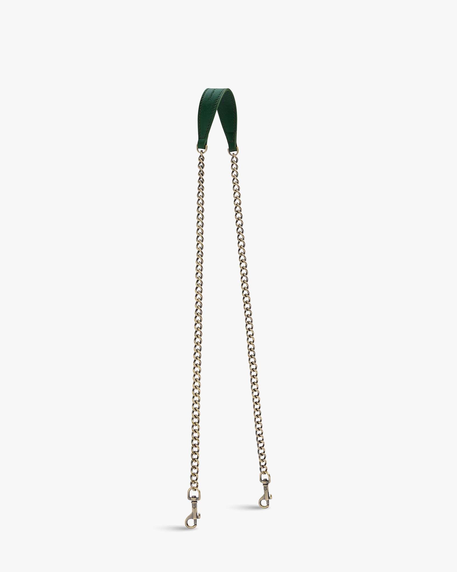 LONG CHAIN - 115 cm - Emerald green